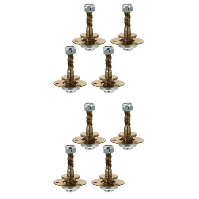 2x Tornillos para silla de juego Tornillos para silla de césped Silla de patio Pies Tornillo