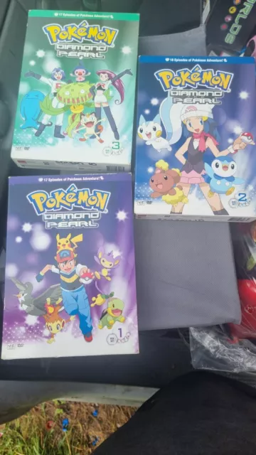  Pokemon: Diamond and Pearl - Set Two, Vols. 3-4 : POKEMON:  DIAMOND & PEARL BOX SET 2: Movies & TV