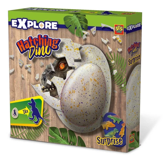 Huevos Sorpresa De Dinosaurios Para Incubar – 2 Unidades, Crecen Hasta 10 Veces Su Tamaño, Juego Educativo Y Divertido Para Niños