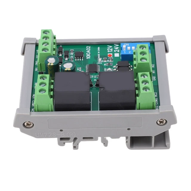 2 CHANNEL RS485 Relay Module Controller Board With Cover $29.16 ...