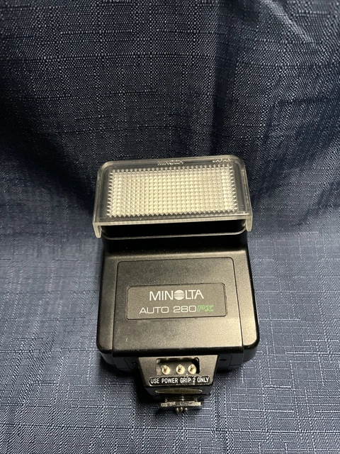 Minolta Auto 280PX Flash Shoe Mount for X-700 X570 X370 XG UNTESTED