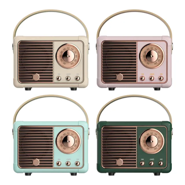 RETRO WIRELESS SPEAKER Strong Bass Bluetooth Radio Old Fashioned Classic  Style £16.51 - PicClick UK