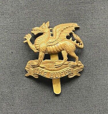 The Buffs East Kent Regiment Original Cap Badge