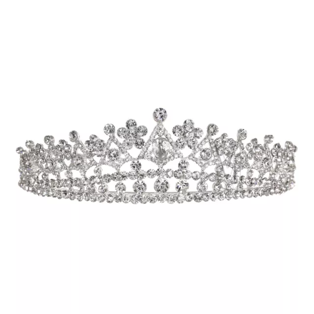 BRIDAL RHINESTONE CRYSTAL Prom Wedding Crown Tiara 81067 $14.99 - PicClick