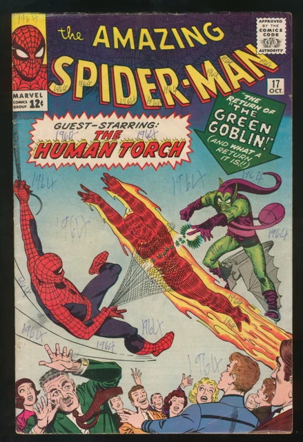Amazing Spider-Man 17, 18, 23, and 24. 2nd and 3rd Green Goblin. 1st Ned Leeds.