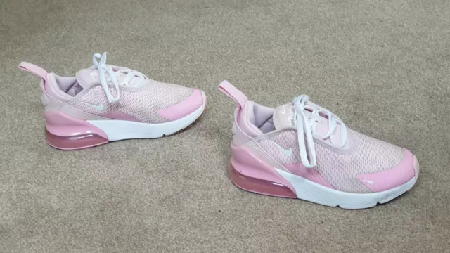Girls nike on sale pink trainers