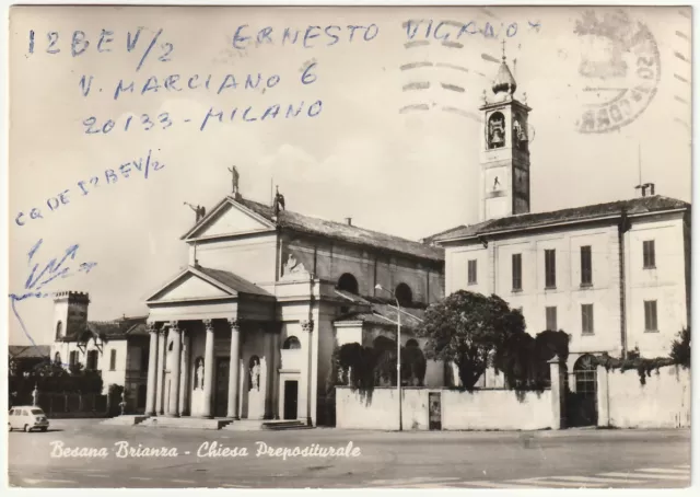 Besana Brianza - Monza - Chiesa Prepositurale - Viagg. -98829-