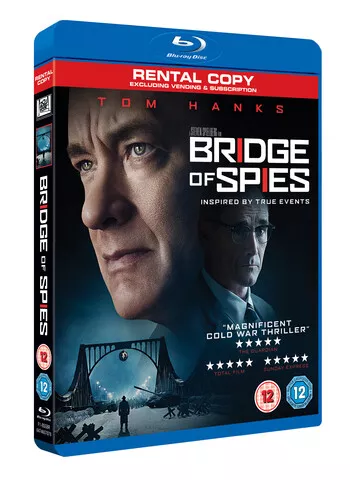 Bridge of Spies Blu-ray (2016) Tom Hanks, Spielberg (DIR) cert 12 Amazing Value