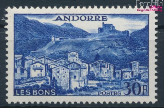 Briefmarken Andorra - Französische Post 1955 Mi 154 postfrisch (10368397