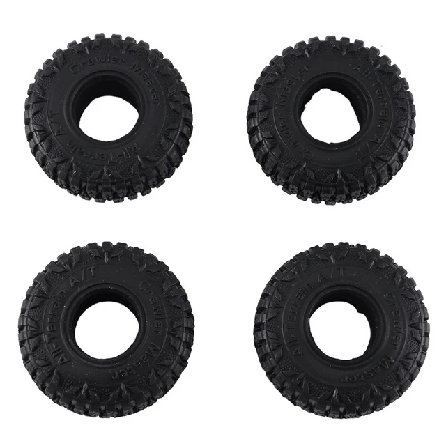 4 Pezzi 60 Mm 1,0 Pollici Pneumatici per Ruote nel Gomma Morbida per Tutti  A6T5
