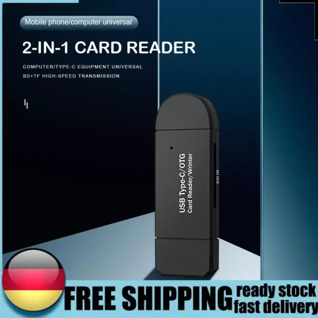 2.0 OTG Micro TF SD Card Reader High-speed Flash Drive Smart Memory Card Adapter