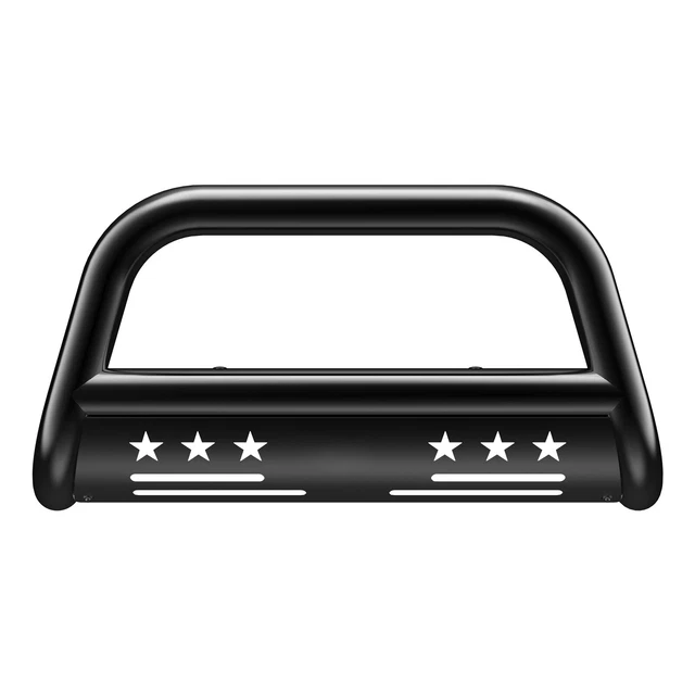 For 2007-2020 Toyota Tundra / Sequoia Black Bull Bar Push Bumper Grille Guard