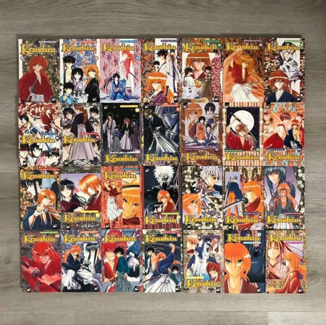 kenshin manga komplett band 1-28 deutsch