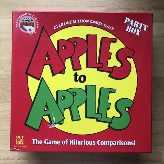 Apples to Apples Party Box Game - The Game of Hilarious Comparisons PARTY BOX!