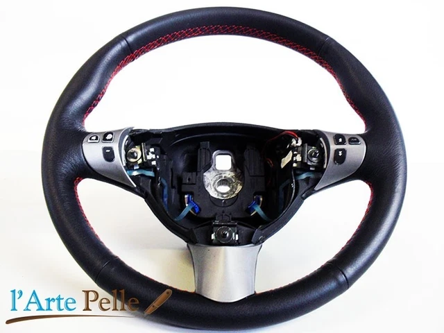 Funda Y Revestimiento De Cuero Genuino Para Pomo De Cambios De Alfa Romeo GT 937 (2003-2010), Hecho En Italia