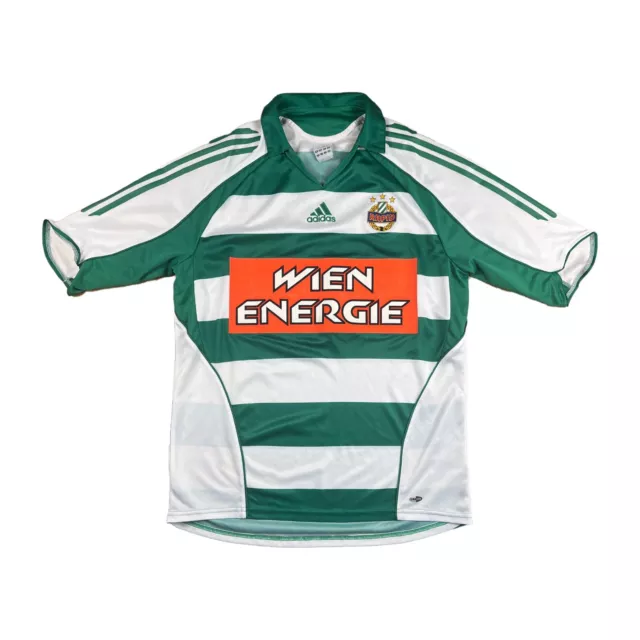 SK Rapid Wien 2005-07 Heim Trikot "L" adidas "WIEN ENERGIE" home shirt Vienna