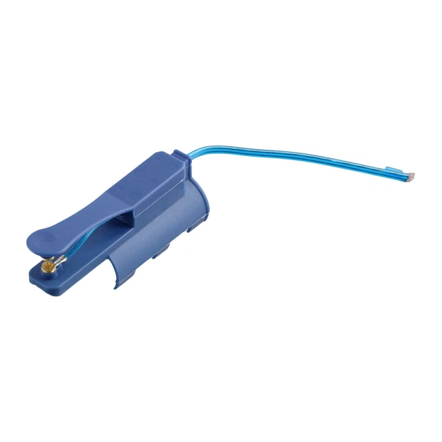 Saterkali Blow Torch Ergonomic Easy To Fill 4 Colors Security Lock Butane Torch For Babecue Blue