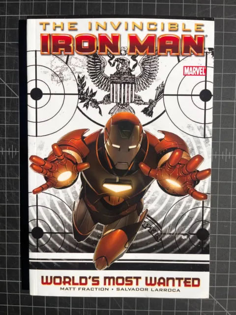 The Invincible Iron Man Vol 2 TPB World's Most Wanted book 1 Marvel Comics 2009