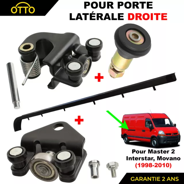 Kit Reparation Porte Coulissante Droite Prevu Pour Master 2 Movano A 8200080754