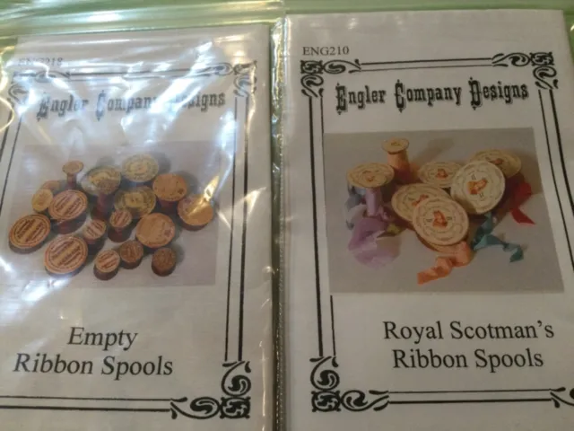1/12" scale - Engler Co. Empty Ribbon Spools, Royal Scotman's Ribbon Spools Kits