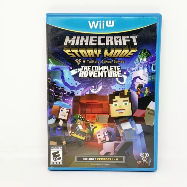 Minecraft: Story Mode The Complete Adventure - Nintendo Wii U, Nintendo  Wii U