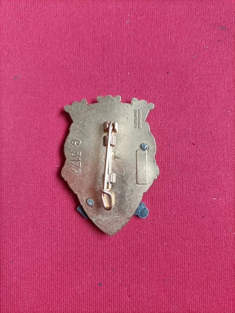 Insigne Militaire Original – 6° Batterie, 54° RA, Hyères, Très Bon état