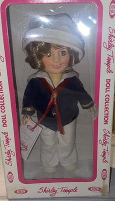 Vintage Ideal Doll Collection SHIRLEY TEMPLE SAILOR DOLL  1982  NTOOB Good Condi