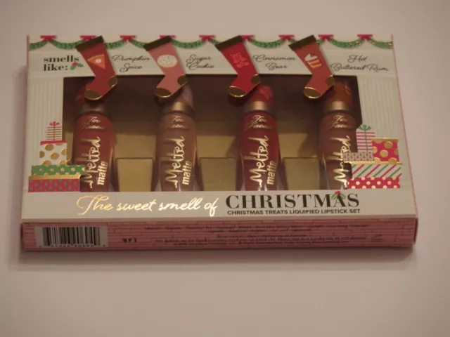 Coffret the sweet smell of christmas Too Faced 4 x 3 ml