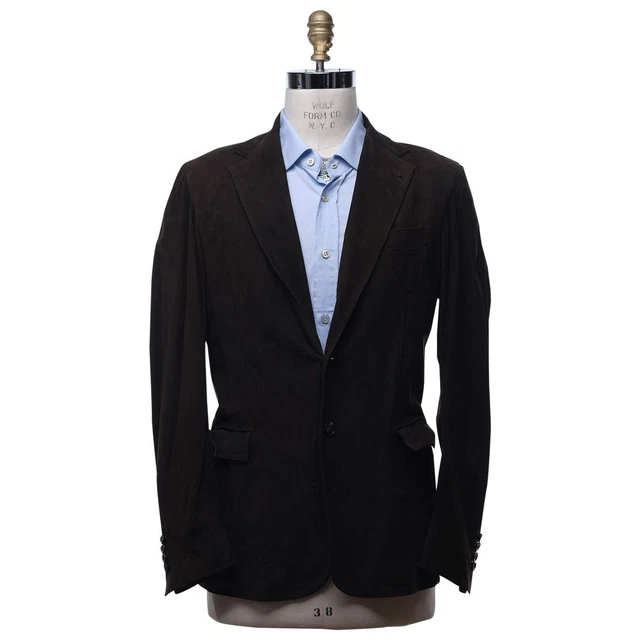 New Kiton Coat Leather Calfskin And Vicuna Bolivia Size 40 Us 50 Eu S21G488 New Kiton Coat Leather Calfskin And Vicuna Bolivia Size 40 Us 50 Eu S21G488