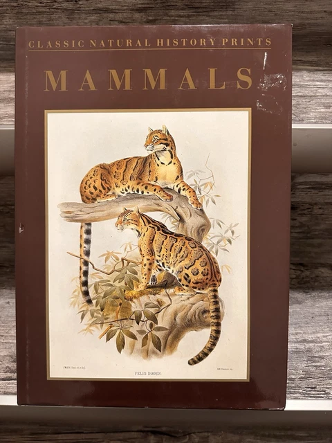 CLASSIC NATURAL HISTORY Prints: Mammals Tapa Dura Libro de