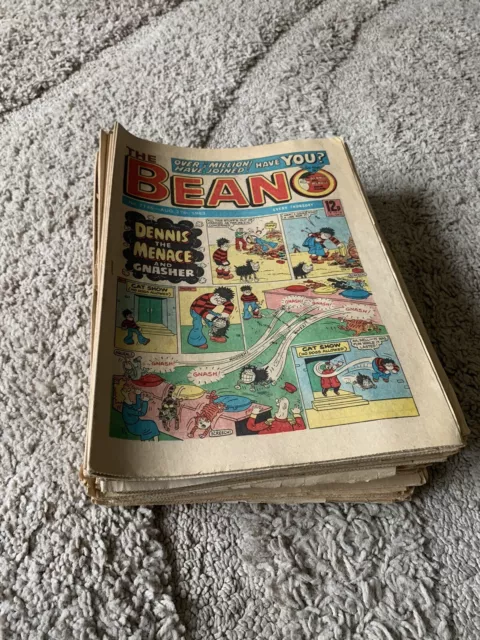 beano comics job lot