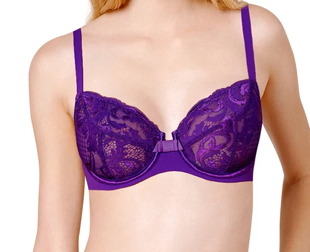 Soutien Sous Vetements Pas Chere Soutien gorge dentelle à armature Femme PLAYT