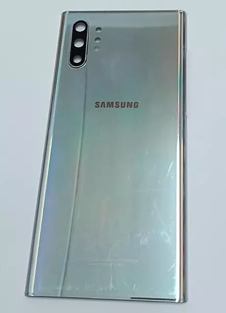 Samsung Galaxy Note 10 Plus Tapa de batería con lente de cámara trasera...