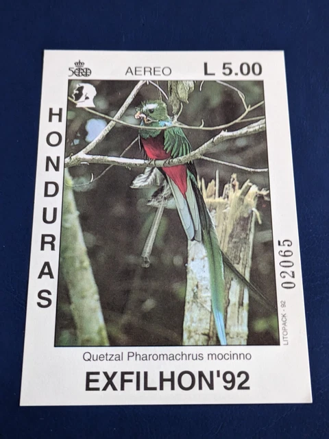 Honduras Vogel Mi Nr.  postfrisch
