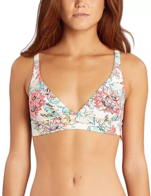 Billabong Women's Pixi Petal Triangle Bikini Top - Size: Large (UK 12)