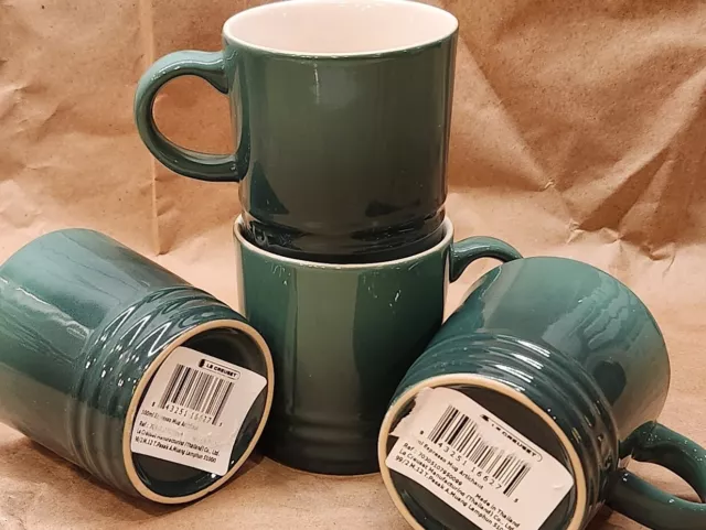 Le Creuset Set of 2 3.5oz Espresso Mug Second Choix - Cool Mint