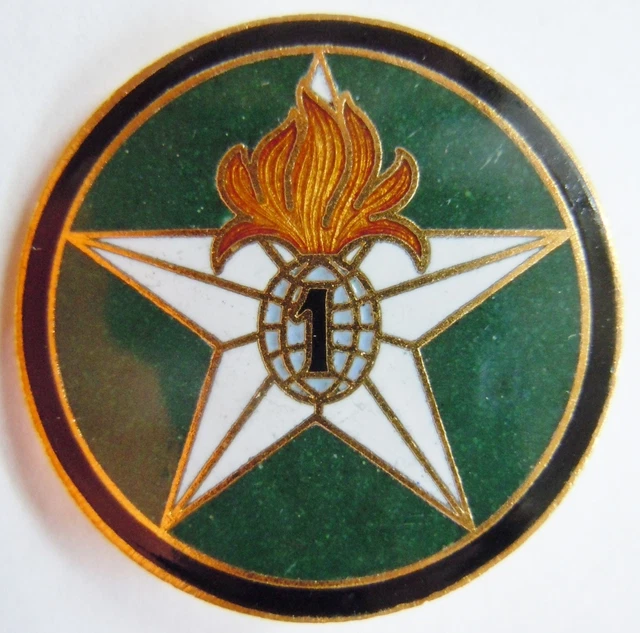 Insigne Légion étrangère 4° REI – Compagnie Saharienne Algérie – Original 1950-60