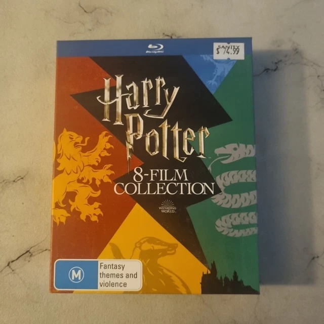 HARRY POTTER 8 Film Complete Collection Blu ray 8 Disc Set Like harry-potter-8-film-complete-collection-blu-ray-8-disc-set-like