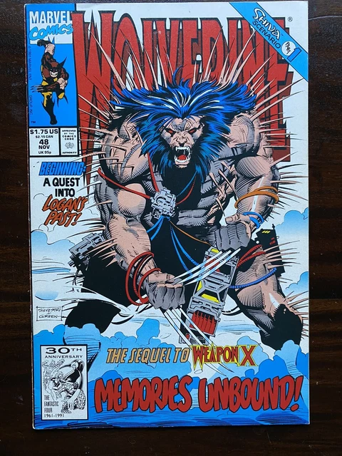 WOLVERINE#48 v2 WOLVIE ORIGIN, JUBILEE APPEARANCE Marvel Comics 1991