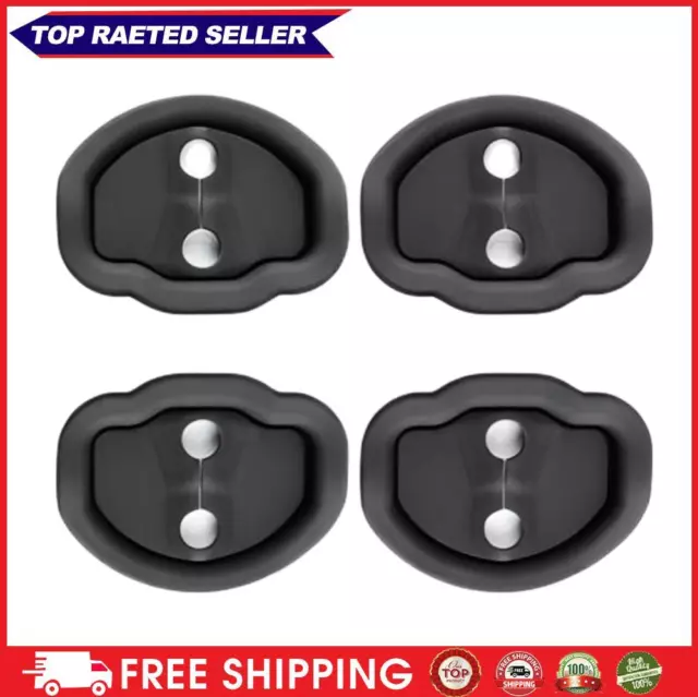 Auto Door Latches Cover Car Door Lock Cover Silicone for Tesla Model X Model S ♪