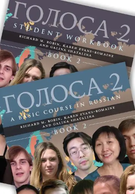 Golosa: Textbook and Student Workbook: A Basic Course in Russian, Book Two by Ri