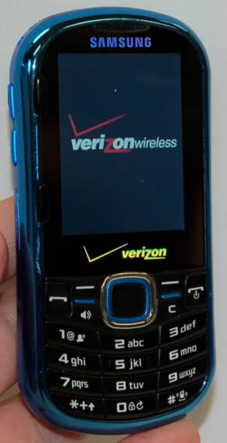 Samsung Intensity II 2 Phone Verizon CDMA SCH-U460 Brilliant Blue 1xRTT Grade C 3