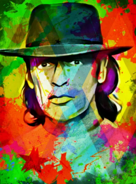 Hommage an Udo Lindenberg 01 250 g mattes Fotopapier/Posterdruck/Kunstdruck