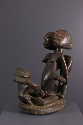 Luba Statue African Tribal Art Africain Arte Africana Afrikanische Kunst **