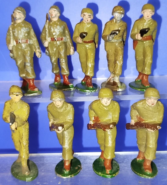 Réunion de 11 SOLDATS DCA, téléphonie, communication