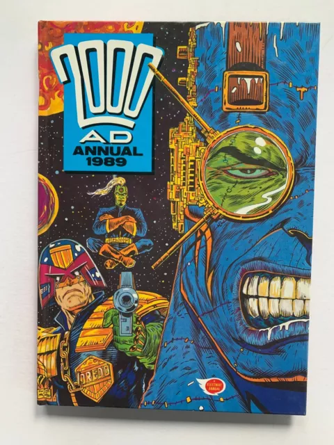 2000 AD Annual  - 1989  Fleetway  Cover: Brett Ewins   Bad Company