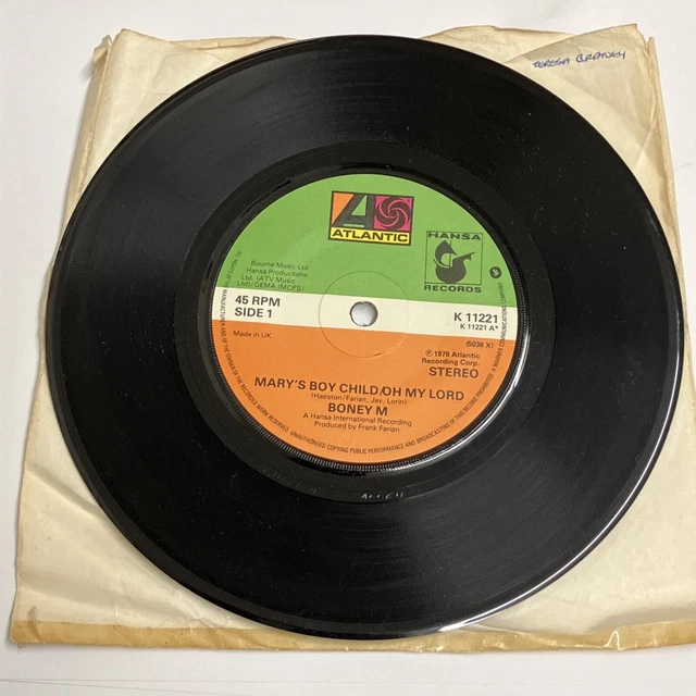 BONEY M - Mary’s Boy Child / Oh My Lord / Dancing In The Streets