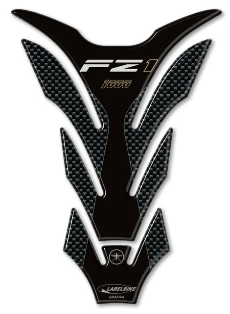 Protège-Réservoir Adhésif 3D Résine Compatible Yamaha XJ6 - Rouge