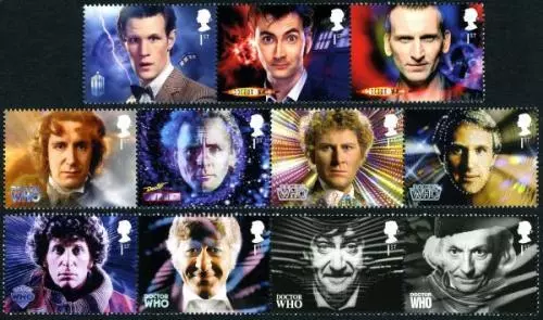 2013 Doctor Who (SG3437-3447) MNH/UM Stamp Set