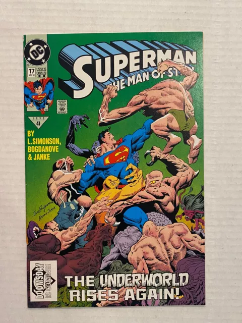 Superman Man of Steel (DC 1991-2003) #17 (1992) 1st Print (NM) Doomsday Cameo